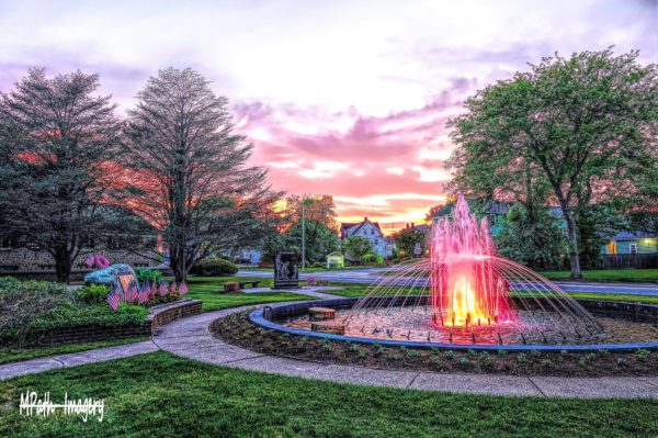 Sunset on Church Green