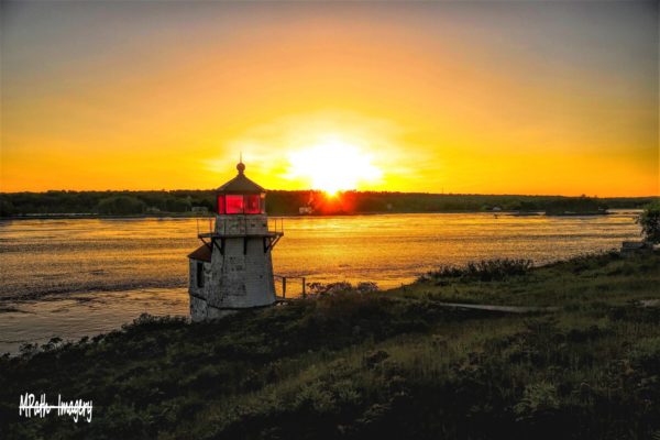Squirrel Point Lighthouse Sunset